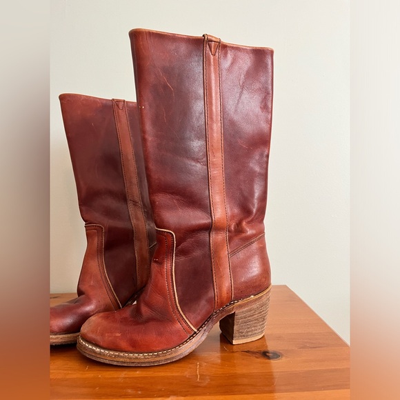 Vintage campus style boots - Picture 2 of 5